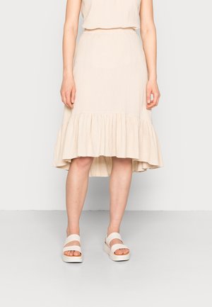 IRENE JANIELLE SKIRT - Jupe trapèze - oyster gray