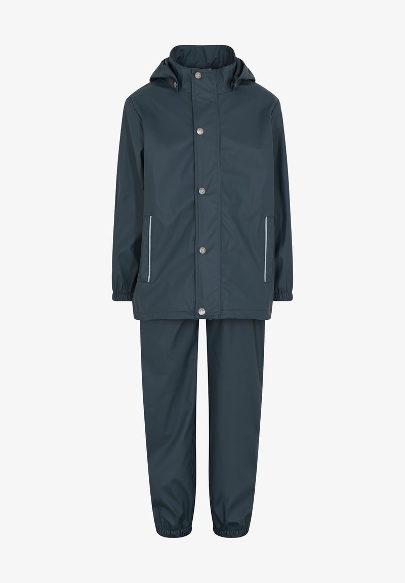 EN FANT SET SOLID - Veste imperméable - blue night