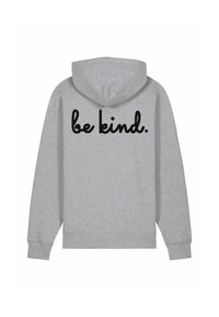 Mira Paris BE KIND BACK EMBROIDERY UNISEX  - Kapucni - grey