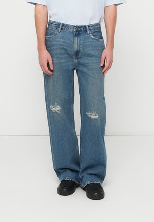 LENNY - Jeans a sigaretta - mid indigo