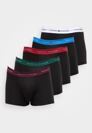 SIGNATURE TRUNK 5 PACK - Uske bokserice - black