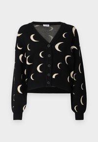 Noisy May NMCHARLOTT V-NECK CARDIGAN - Gilet - black