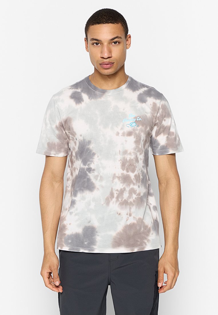 hurley T-shirt print meerkleurig