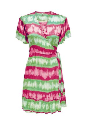 COURTE AJUSTÉE - Robe de jour - green