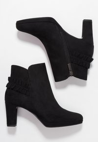 Tamaris Kotníková obuv - black