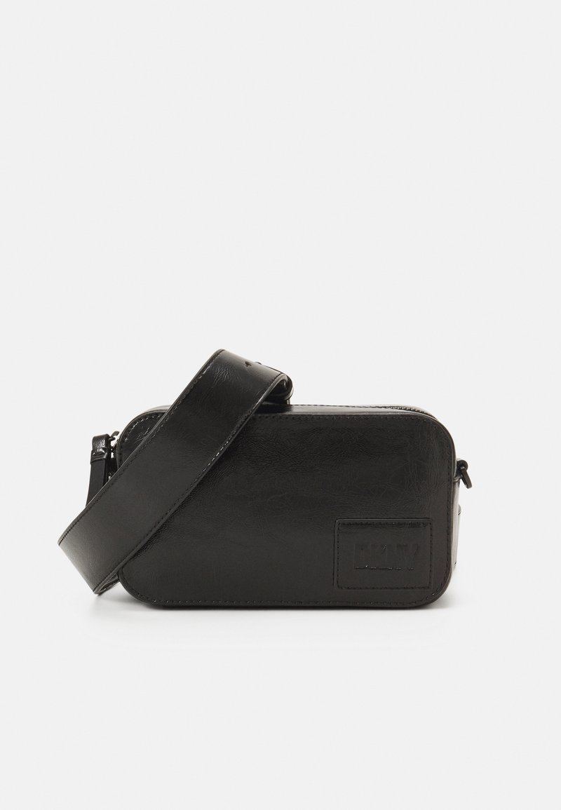DKNY EMILEE MINI CAMERA BAG Across body bag black/natural/black
