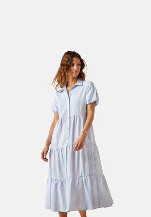 DOVESTONE - Shirt dress - blue white stripe