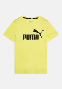 Puma - LOGO TEE UNISEX - Tricou cu imprimeu - lime sheen Imagine miniatură 1