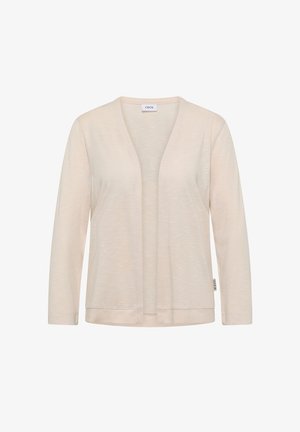 Cecil, OFFENE JACKE IN UNIFARBE MIT 3/4-ARM - Neuletakki - pearl beige