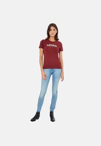 Kaporal JASIC - T-shirt imprimé - red