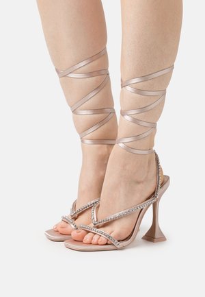 RAID SENOBIA - Sandales à talons hauts - blush