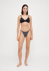 Moschino Underwear PERIZOMA 3 PACK - Tanga - black fantasy