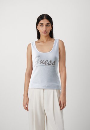 Guess LOGO TANK - Toppi - pure white