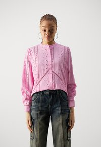 ONLY - ONLBESSY EMBROIDERY - Camisa - begonia pink Imagen en miniatura 1