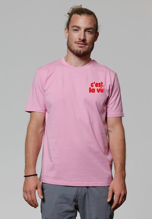 T-shirt imprimé - bubble pink