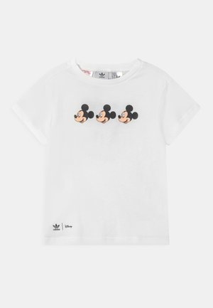 MICKEY MOUSE TEE UNISEX - Camiseta estampada - white
