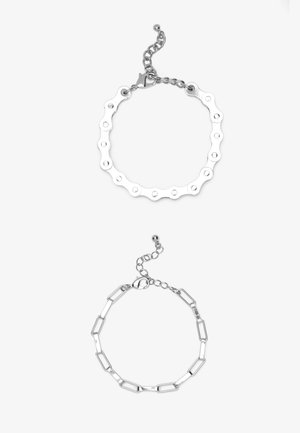 UNISEX 2 PACK - Bracelet - silver-coloured