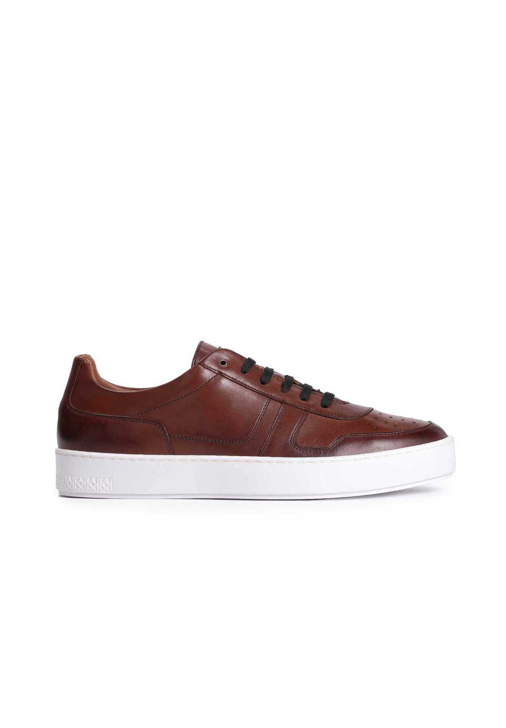 boss trainers brown