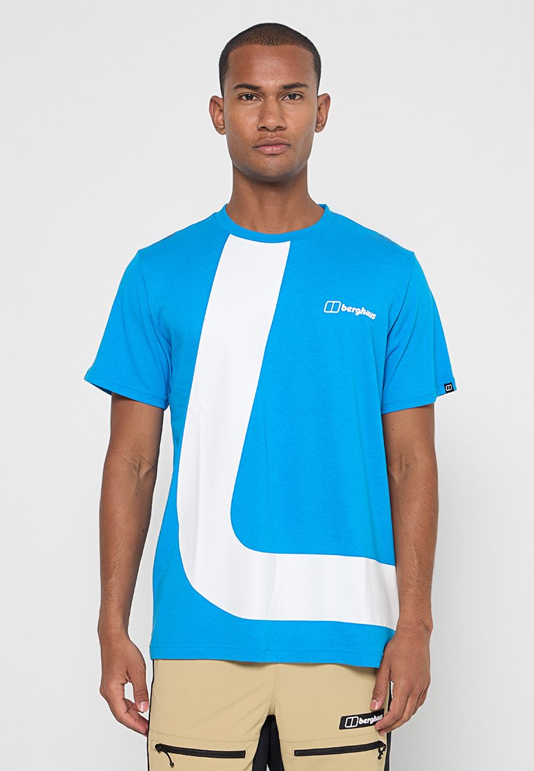 Berghaus T-shirt print blauw Berghaus T-shirt print blauw