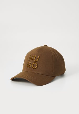 JUDE STACKED - Cap - medium brown
