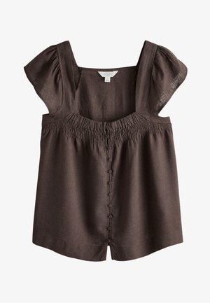 Next, LOOSE FIT - Bluse - chocolate brown