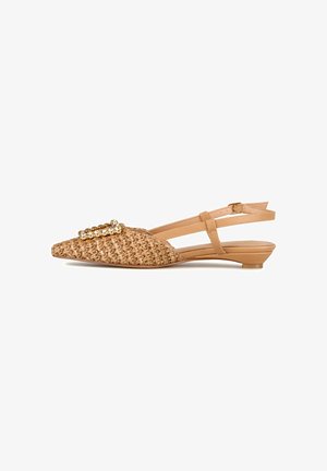 Keys, SANDALO DONNA - Ballerine sling - beige