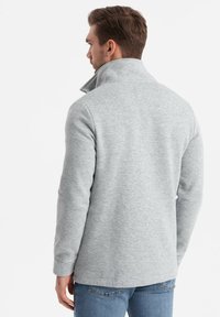 Ombre CASUAL - Felpa con zip - grey melange