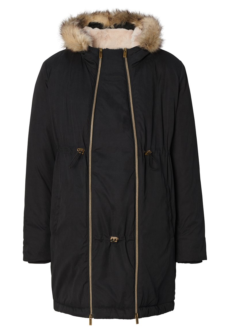 Noppies Wintermantel gemêleerd zwart Noppies Wintermantel gemêleerd zwart