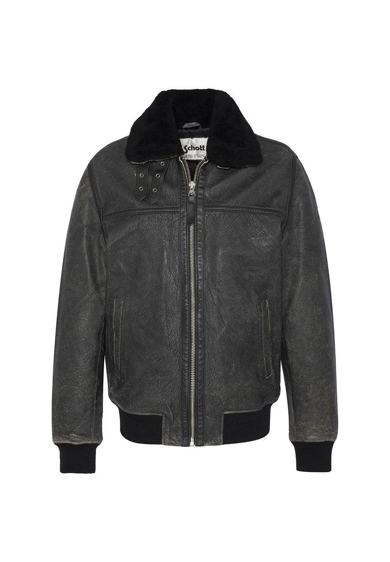 Schott AVIATOR - Giacca di pelle - noir