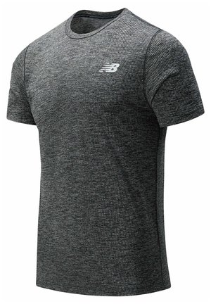 T-Shirt basic - mottled black