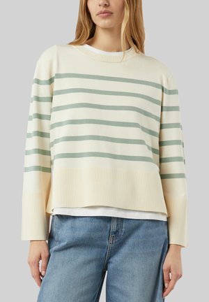 PULLOVER - Pullover - beige tanne