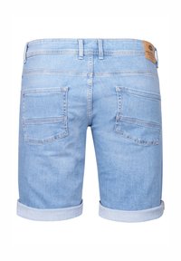 Petrol Industries BLIZZARD BAYSTONE - Denim shorts - medium stone