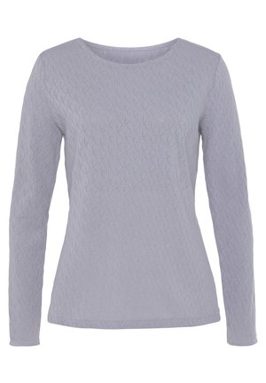 Strickpullover - hellblau