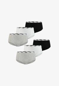 Unausgewählt, schwarz grau melange weiß