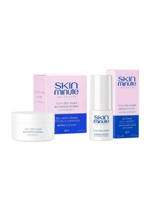DUO CRÈME CELL FLASH + ÉLIXIR CELL-FLASH - Kit skincare - white