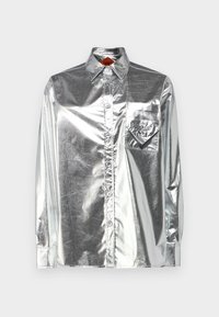 METALLIC SHIRT  - Chemisier - silver