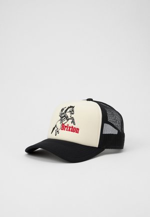 RANCHING CLUB TRUCKER UNISEX - Naģene - black/off-white