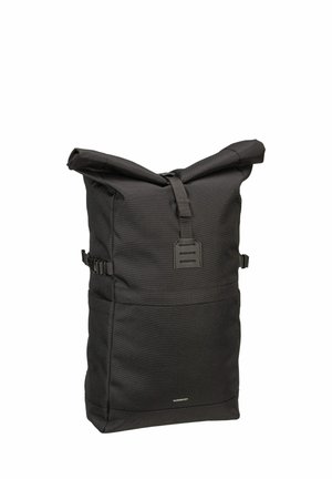 ICON ROLLTOP - Rugzak - black black leather