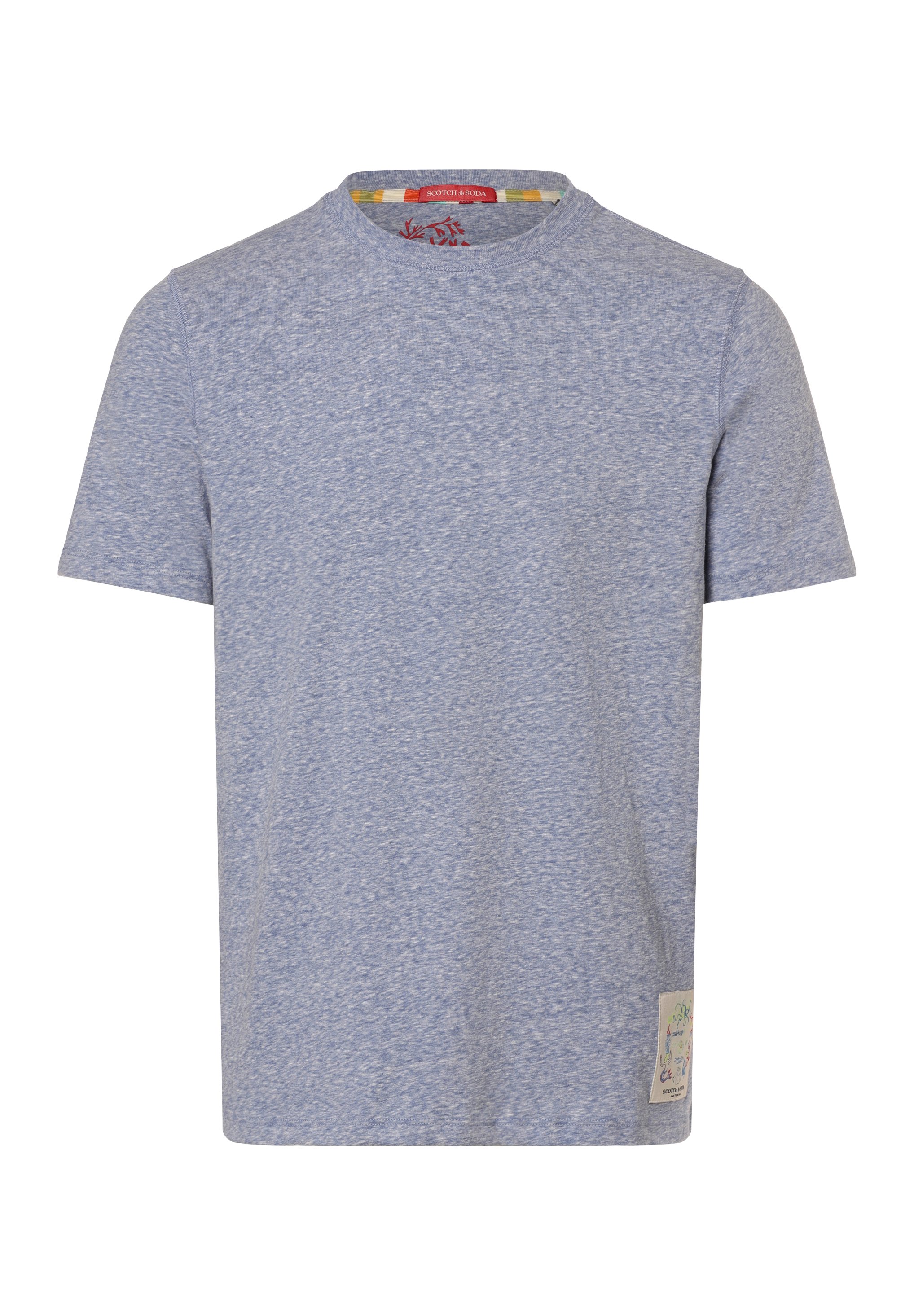 “Scotch & Soda” Sailing プリントTシャツ Blue SCOTCH&SODA T-Shirt Front Back Sailor Artwork 175569 - Color