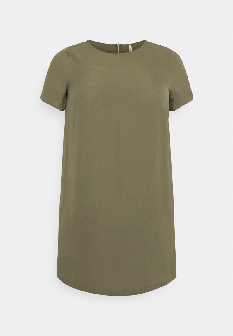 ONLY Carmakoma CARLUXFAB TUNIC DRESS Freizeitkleid kalamata/khaki