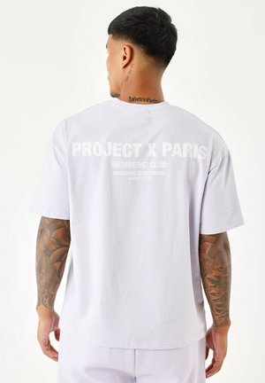 Project X Paris TEE MENBER'S CLUB - Camiseta estampada - purple heather