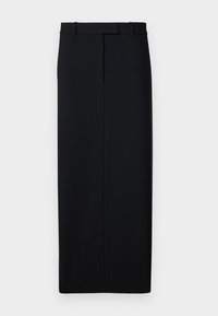 TAILORED COLUMN MAXI  - Maxi skirt - black beauty