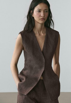 SUIT  - Smanicato - mottled dark brown