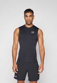 Under Armour - HEAT GEAR - Top - black/white Thumbnail Image 1