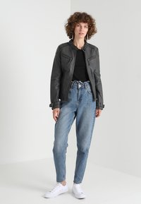 Maze RYANA - Lederjacke - dark grey