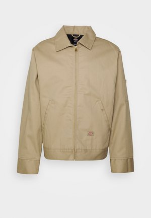 LINED EISENHOWER JACKET - Light jacket - khaki