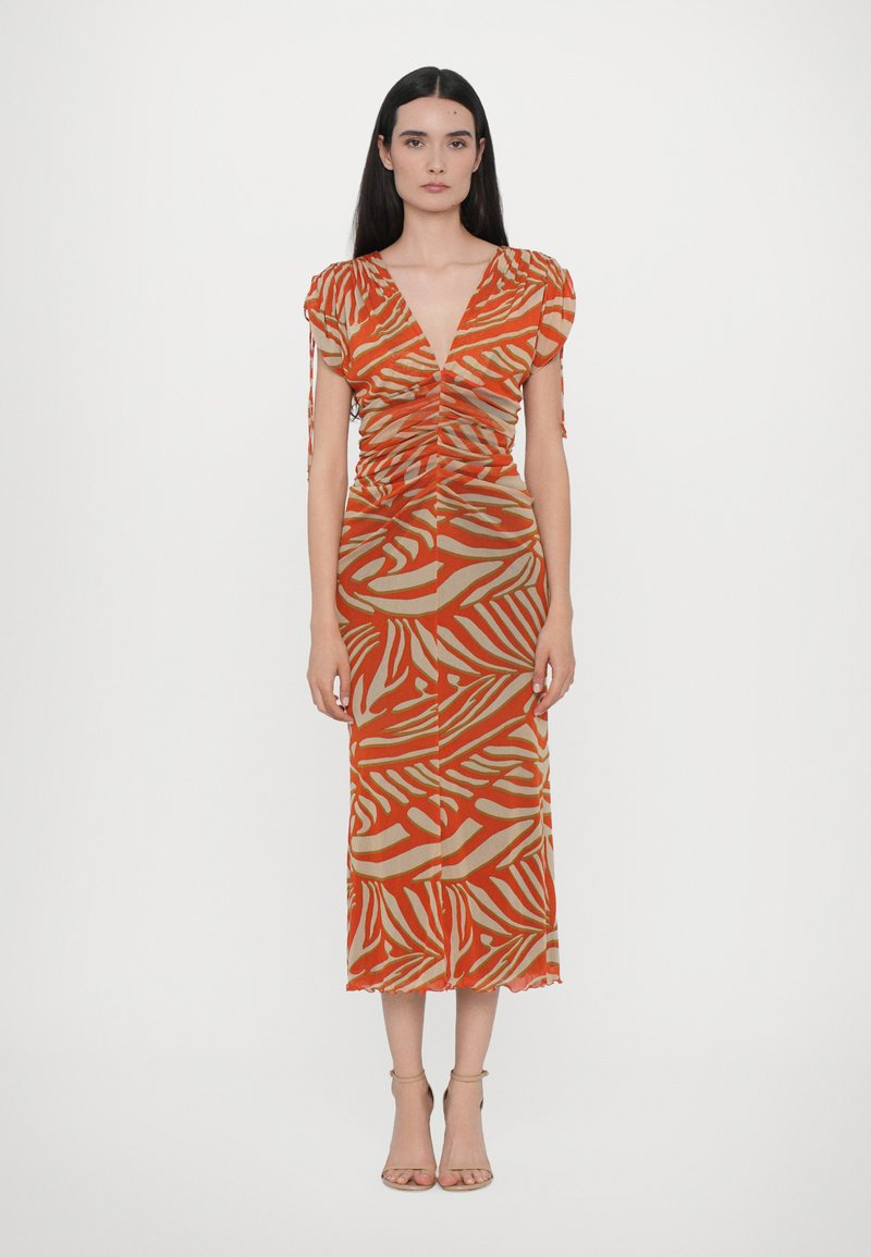 Diane von Furstenberg - ELLA DRESS - Jurk - orange, Vergroten