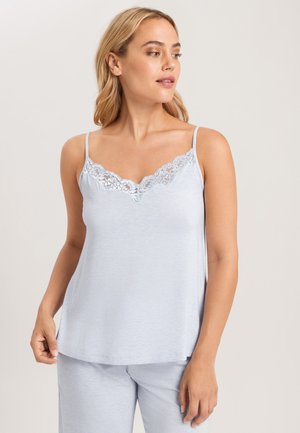 Hanro ELEGANCE - Haut de pyjama - whispering blue