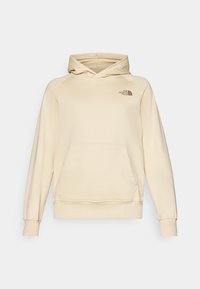 RAGLAN BOX HOODIE - Felpa con cappuccio - gravel/smokey brown