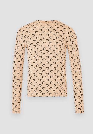 MOON CREW NECK - Hosszú ujjú felső - beige